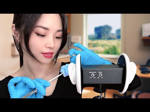 [ASMR] School Nurse Ear Check and Cleaning