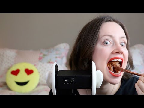 ASMR Eating Sounds Ear To Ear 3Dio Binaural | Chicken & Pickles Cucumber | Mukbang 먹방 (No Talking)