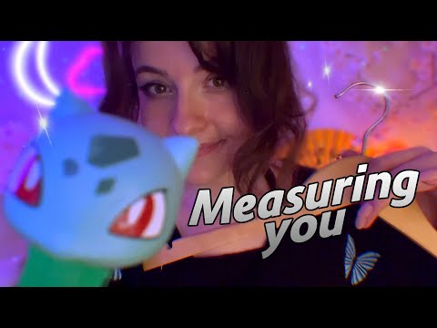 Je te mesure📏avec des objets bizarres | ASMR chuchoté