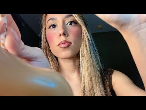 ASMR Doing Your Eyebrows (Personal Attention Brushing, Tweezing, Trim) RP