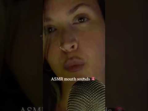 Intense mouth sounds, kisses and whispers to smelt your brain tonight🧚‍♂️ #asmr #relax #mouthsounds