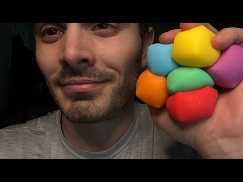 ASMR Squishy Stress Ball Squeezing 