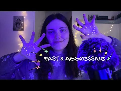 Il mio primo video FAST & AGGRESSIVE ASMR 💙