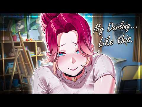 Your Single French Art Teacher Keeps You After Class | Binaural ASMR Roleplay F4M