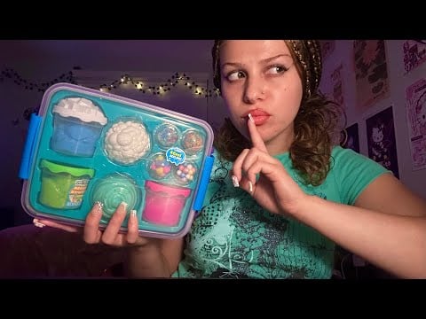 2016 ASMR | Slime girl sells you slime at lunch! 🫟
