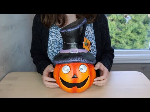 ASMR Whisper Halloween Themed Tapping & Scratching 🎃