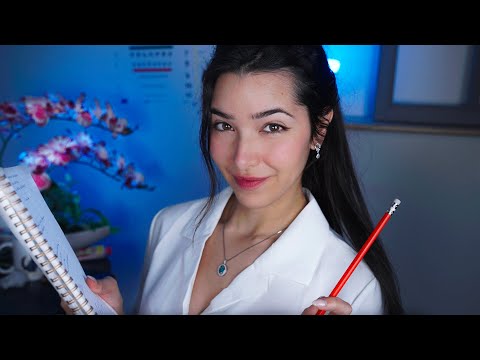 ASMR Full Cranial Nerve Exam For Your Relaxation 🌙