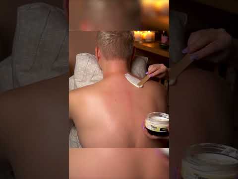 Instant TINGLES – ASMR Back Massage in 40 Seconds! #shorts