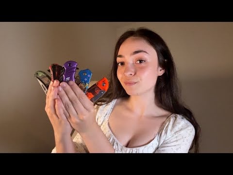 ASMR Psycho Girlfriend Shows You Her Knives