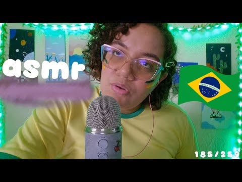 ASMR MAQUIANDO VOCÊ PARA O 7 DE SETEMBRO 🇧🇷💚💛