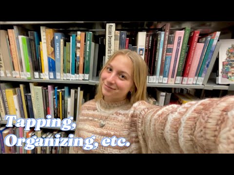 Day in the Life of a Librarian (ASMR)📚🤫