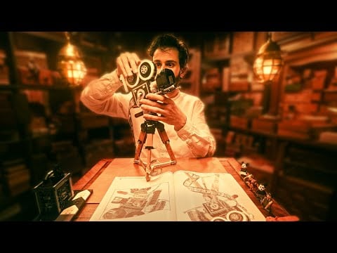 Building this LEGO Vintage Camera (ASMR No Talking)