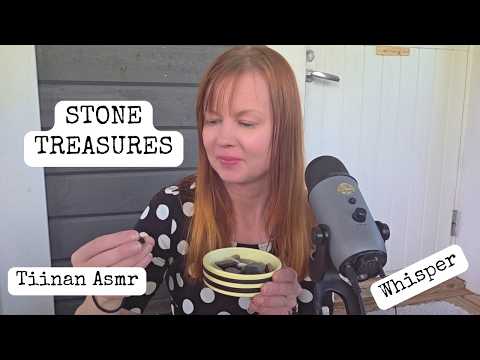 Whispered ASMR | Showing My Treasure Stones (English with an accent)