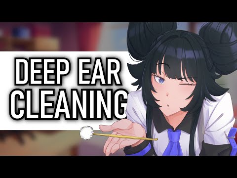 ASMRtist Cleans Your Clogged Ears - ASMR Roleplay - Muffled To Clear Whispers