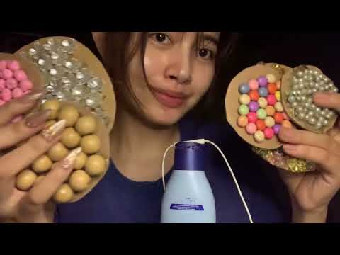 ASMR with my trigger boards🌸