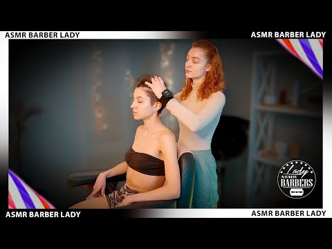 💈 ASMR Head Massage by Lady Barber Angelica