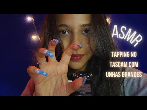 ASMR: tapping no tascam + sussurros e objetos