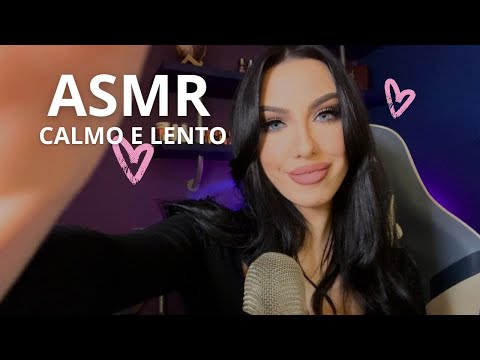 ASMR - TRACCIO IL TUO VISO MENTRE RIPETO PAROLE RILASSANTI LENTAMENTE