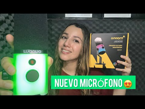 ASMR SIN ANUNCIOS MICRÓFONO MAONO PD100X UNBOXING #maono #maonopd100x