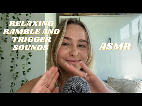 ASMR | WHISPER RAMBLE AND GENTLE RELAXING TRIGGERS