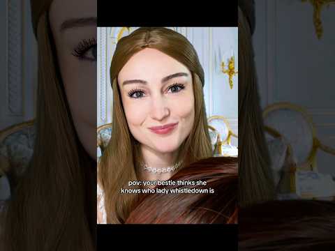 your bestie thinks she knows who lady whistledown is #asmr #bridgerton
