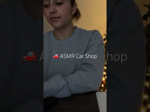 ASMR Car Shop Short: Relaxing Front Desk Sounds 🚗✨