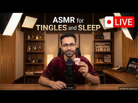🔴 ASMR Live | Instant Tingles✨(Face Painting, Glue, Shaving Cream)