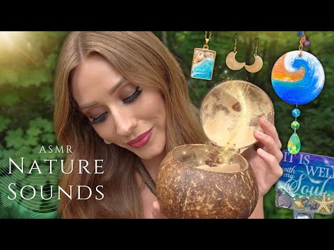 ASMR | Handcrafted Jewelry Show & Tell with Nature Sounds ✨️🏞