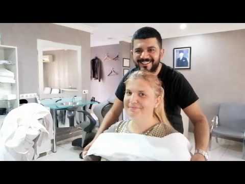 ASMR Turkish Barber-Female hair washing and magical head massage(neck,shoulder) for Lady