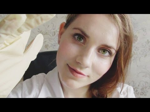 АСМР/ASMR. ДОКТОР. Нежный МЕДИЦИНСКИЙ ОСМОТР ЧЕРЕПНЫХ НЕРВОВ. Gentle CRANIAL NERVE EXAM.