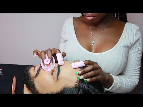 Fastest ASMR | Doing Super Relaxing Things To His Face 💆🏻