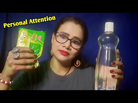 Asmr Personal Attention to Fall Asleep (pampering + skincare + Positive affirmation) | Asmr Ghosal