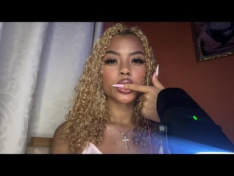 ASMR - Extreme Sensitivity Spit Painting 🫦💋🥰💗