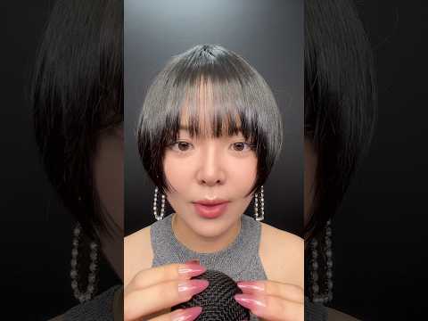 clicky inaudible whispers #asmr