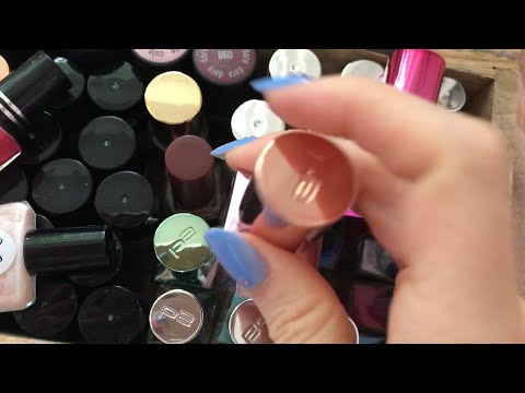 [ASMR] Nail Polish Collection Show & Tell (Whispered)