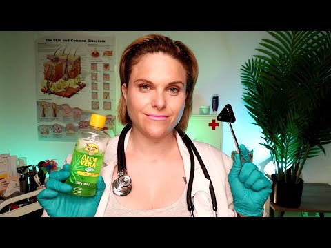 ASMR Doctor Check Up | Treating Your Heatstroke & Sunburn