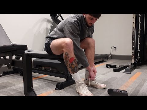 ASMR Leg Day Workout | Relaxing Whispers, Calming Movement Sounds & Motivation for Focus