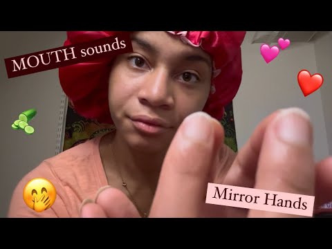 ASMR - Mouth Sounds Mirror (Angie)