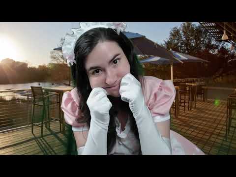 ASMR - Maid Cheek Playing