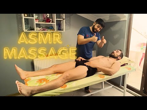 TURKISH AND RELAXING SLEEPING ASMR MASSAGE-Chest,leg,abdomen,arm,back