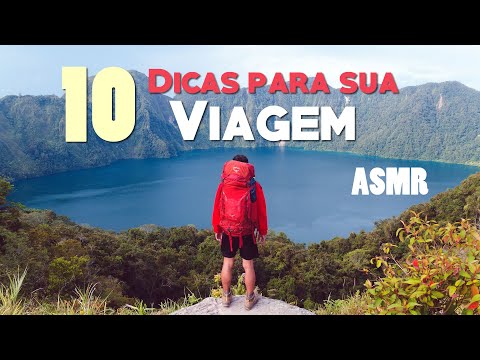 ASMR 10 DICAS PARA SUA VIAGEM / MOCHILÃO