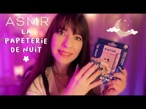 ASMR FR | Roleplay🌙 La gentille vendeuse en papeterie 🖋️