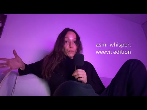 diary asmr ep.5: i bet you don't know what a weevil is. i didn't either -- until... oh no. 😭