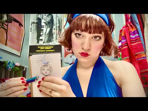 asmr ~ designing you a showgirl costume (it’s 1932)