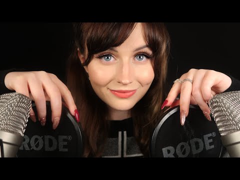 Whispered Up Close Trigger Words ASMR - Stipple, Crackle, Swoosh etc.