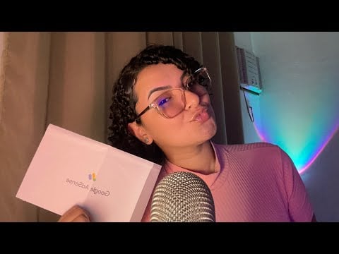 ASMR monetizada 💰 Chegou minha carta do Google adsense + Recebido Temu + Gatilhos para  dormir 💤 