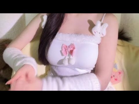 Gentle Ear Cleaning & Mouth Sounds | Cute Girl ASMR Sleep Session