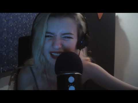 ASMR chewing mouth sounds teehee