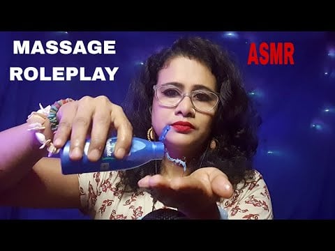 Asmr Massage Roleplay (FACE, SCALP, NECK, BACK, SHOULDER, HAND Massage) |Asmr Ghosal |