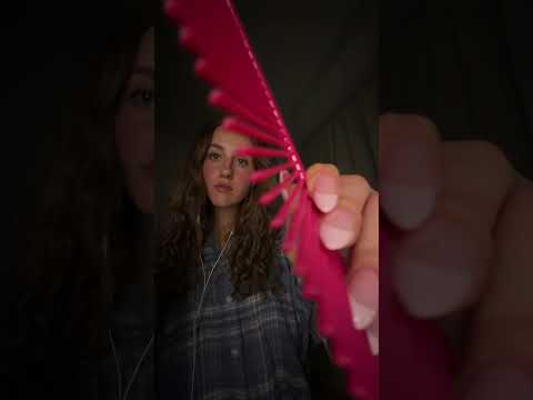 ASMR Giant Comb Close-Up ✨ Personal Attention & Tingly Hair Sounds